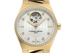 Thumbnail von Frederique Constant Ladies Automatic Highlife Ladies Gelbgold Diamanten Automatik Armband Gelbgold 34mm Box&Pap. Full Set Neu