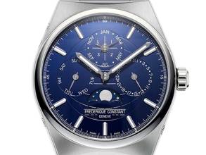  Frederique Constant Manufacture Slimline Perpetual Calendar Highlife Ref.FC-7750N4NH6B Full Set Neu 