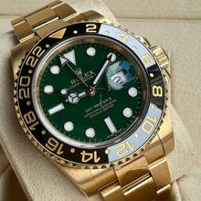 Thumbnail von Rolex GMT-Master II 116718LN 2016 Eu like new unpoliert unpolished TOP grün green </h1>