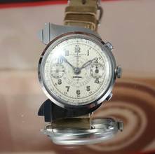 Nicolet CHRONOGRAPH ART DECO DIAL & CASE RARE VINTAGE 
