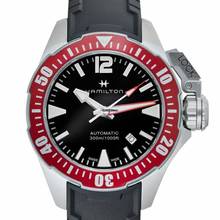  Hamilton H77725335 - Khaki Navy Automatic Black Dial Stainless Steel Men's Watch </h1> 
