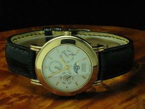 Thumbnail von Concord 18kt 750 Gold Automatic Vollkalender Mondphase / Ref 956235 </h1>