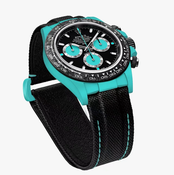 Rolex DiW Quartz Daytona CELESTE
