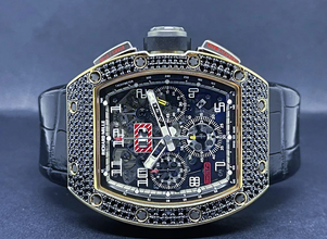 Richard Mille [LIMITED 10 PIECE] RM 011 Rose Gold Diamonds Dubai Boutique