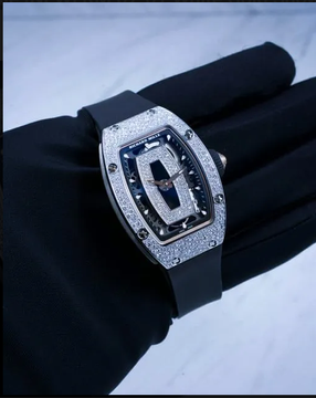 Richard Mille [NEW] RM 07-01 White Gold Snow Diamonds