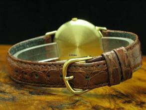 Thumbnail von Leumas 14kt 585 Gold Herrenuhr Mit Datum / Kaliber Eta 255.411 </h1>