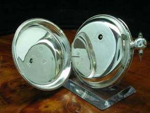 Thumbnail von Russel & Co 925 Silber Open Face Taschenuhr Schlüsselaufzug </h1>