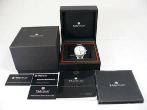 Thumbnail von TAG Heuer Link Quarz Calibre S Edelstahl Chronograph Herrenuhr / Ref Cjf7111 </h1>