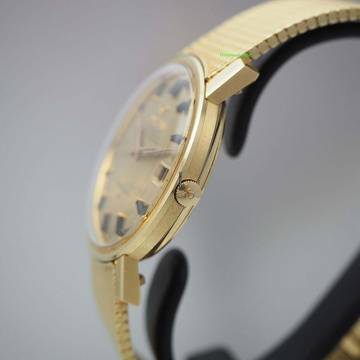  Omega Constellation Vintage Automatik 168.010/11 Gold 18K/750 Omega Box TOP 