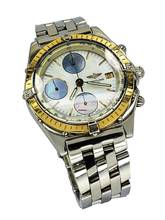  Breitling Chronomat Rare MOP Panda Dial  