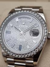 Thumbnail von Rolex Day-Date 40 40mm 228349RBR-0036 White gold - Diamond-paved dial Brand New / Unworn Full Set 7-2023 WITH VAT 21%