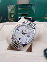 Thumbnail von Rolex Day-Date 40 40mm 228349RBR-0036 White gold - Diamond-paved dial Brand New / Unworn Full Set 7-2023 WITH VAT 21%
