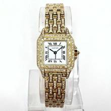 Thumbnail von Cartier Panthère 23mm 18K Yellow Gold 3.5TCW Diamond Watch </h1>