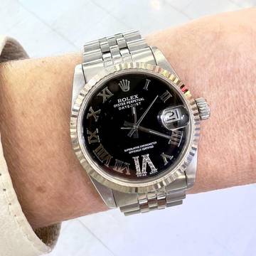  Rolex Datejust Oyster Perpetual DATEJUST Automatic 31mm Steel Watch </h1> 