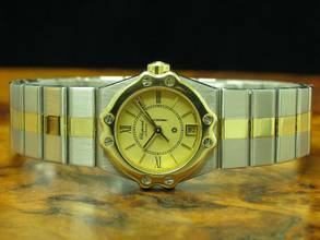 Thumbnail von Chopard St. Moritz Stahl/gold Damenuhr Mit Datum / Ref 8024 / Eta 956.112 </h1>