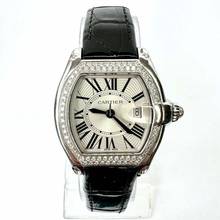 Thumbnail von Cartier Roadster Quartz 18K White Gold 31mm ~1TCW FACTORY DIAMOND Watch </h1>
