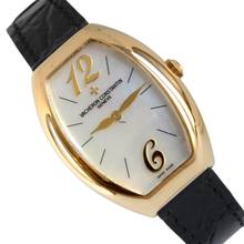 Thumbnail von Vacheron Constantin Egerie Ladies Mother of Pearls dial quartz Full Set 2008’s </h1>