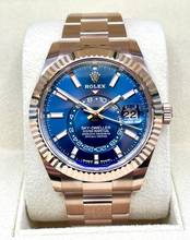  Rolex Sky-Dweller ROSEGOLD BLUE DIAL mint conditon,2024 FULL SET BOX&PAPERS 