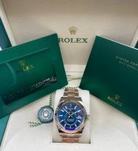 Thumbnail von Rolex Sky-Dweller ROSEGOLD BLUE DIAL mint conditon,2024 FULL SET BOX&PAPERS