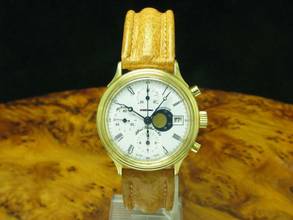  Alfred Rochat & Fils Gold Mantel Automatic Herrenuhr / Kal Eta 7750 / Ref 77.400 </h1> 