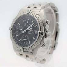 Thumbnail von Breitling Blackbird Chronomat Blackbird Stahl Herrenuhr / Armbanduhr / Ref:a13050.1 / 39mm </h1>
