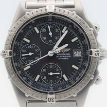 Thumbnail von Breitling Blackbird Chronomat Blackbird Stahl Herrenuhr / Armbanduhr / Ref:a13050.1 / 39mm </h1>