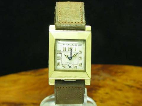 Blancpain Rolls Ato 18kt 750 Gold Automatic Herrenuhr / 1930er Jahre Vintage Uhr </h1> 