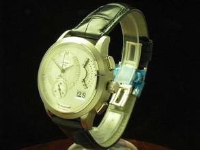 Thumbnail von Glashütte Original PanoRetroGraph 18kt 750 Gold Herrenuhr / Ref 60-01-02-02-06 </h1>