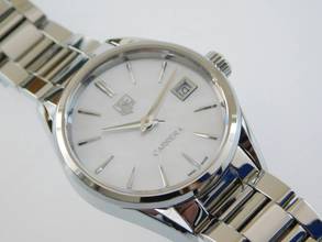 Thumbnail von TAG Heuer Carrera Lady 32 mm Stahl mit Stahlband und Perlmutt Zifferblatt </h1>
