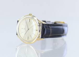 Thumbnail von Vacheron Constantin Classic Vintage 18K Gold Automatic Calibre K1071 Dresswatch ruby Roller Collector