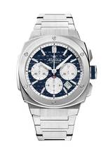  Alpina Alpiner EXTREME CHRONO AUTOMATIC STAINLESS STEEL CASE & BRACELET NAVY & SILVER DIAL 41 MM 