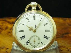  Manufacture D' Horlogerie Lion 800 Silber Open Face Taschenuhr Schlüsselaufzug </h1> 