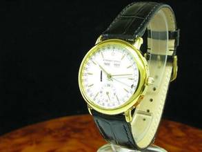 Thumbnail von Eterna Matic Vollkalender Gold Mantel Automatic Herrenuhr / Ref 627.0580.22 </h1>