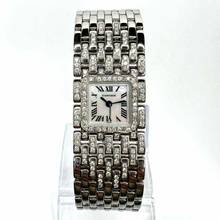 Thumbnail von Cartier Panthère RUBAN Quartz Steel 1.32TCW DIAMOND Watch </h1>