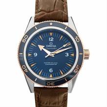 Thumbnail von Omega Seamaster 300 233.62.41.21.03.001 - Seamaster Automatic Blue Dial 18kt Rose Gold Men's Watch </h1>