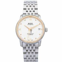  Mido Baroncelli III M027.208.41.266.00 - Baroncelli III Automatic Beige Dial Stainless Steel Ladies Watch </h1> 
