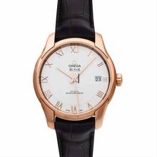 Thumbnail von Omega De Ville Hour Vision 433.53.41.21.02.001 - De Ville Automatic Silver Dial 18kt Rose Gold Men's Watch </h1>
