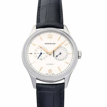  Montblanc Heritage Chronométrie 114872 - 114872 Automatic Silver Dial Stainless Steel Men's Watch </h1> 