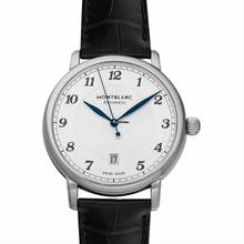  Montblanc Star 117575 - Star Automatic Silver Dial Stainless Steel Men's Watch </h1> 