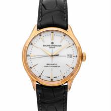 Thumbnail von Baume & Mercier Clifton M0A10469 - Clifton Automatic White Dial 18kt Rose Gold Men's Watch </h1>