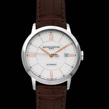 Thumbnail von Baume & Mercier Classima M0A10263 - Classima Automatic Silver Dial Stainless Steel Men's Watch </h1>
