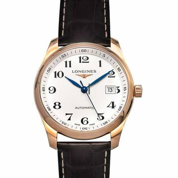  Longines Master Collection L27938783 - The Longines Master Collection Automatic Silver Dial 18kt Rose Gold Men's Watc </h1> 