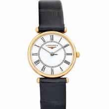 Thumbnail von Longines La Grande Classique L41918110 - La Grande Quartz White Dial 18kt Rose Gold Ladies Watch </h1>