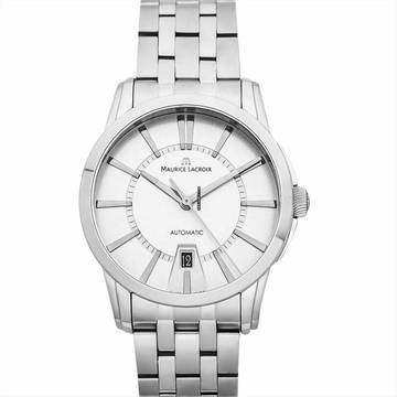 Maurice Lacroix Pontos Date PT6148-SS002-130 - Pontos Automatic Silver Dial Stainless Steel Men's Watch </h1> 