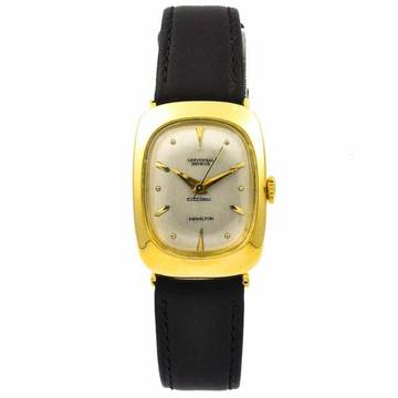 Universal Genève Hamilton 750 Gelbgold Handaufzug Revision Garantie