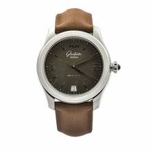 Glashütte Original Lady Serenade Automatik Stahl 2009 Datum Sichtboden Revision 