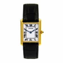 Thumbnail von Cartier Tank Française Gold 750 18kt Leder Revison bei Cartier Garantie