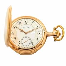 Thumbnail von A. Lange & Söhne Louis XV Taschenuhr Gelbgold 1908 Archivauszug Revision beim Hersteller