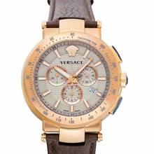 Thumbnail von Versace VFG110015 - Quartz Champagne Dial Stainless Steel Men's Watch </h1>