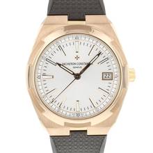  Vacheron Constantin Overseas 4500V Rose Gold Silver Dial  
